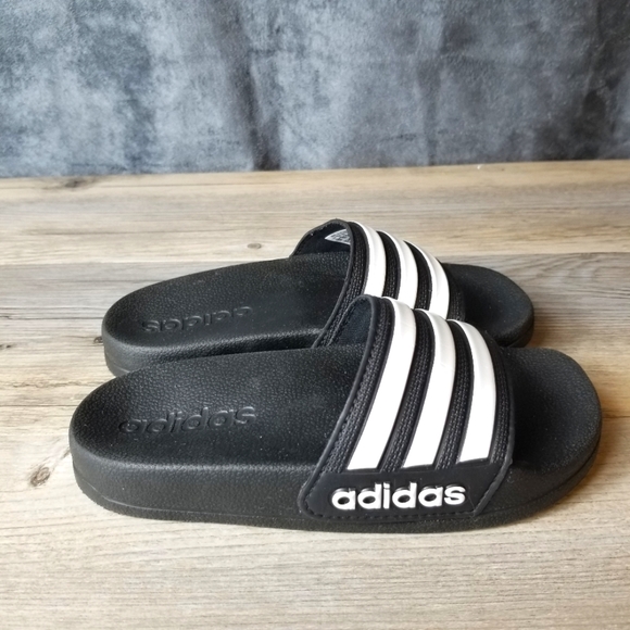 Adidas Adilette Shower Soccer Slide On Single Band Sandals
